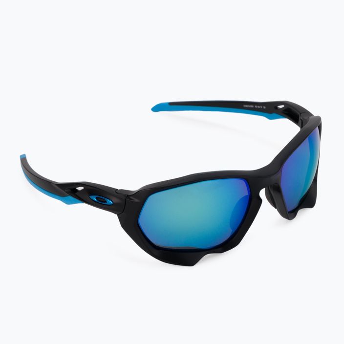 Okulary przeciwsłoneczne Oakley Plazma matte black/prizm sapphire polar