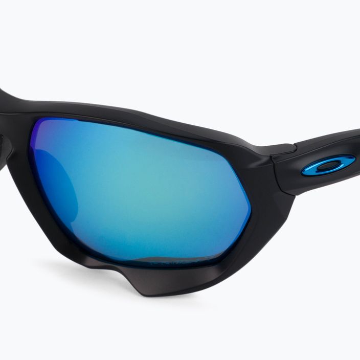 Okulary przeciwsłoneczne Oakley Plazma matte black/prizm sapphire polar 5
