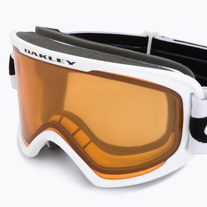 Gogle narciarskie Oakley O-Frame 2.0 Pro M matte white/persimmon 5