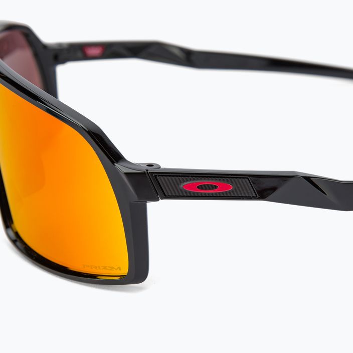 Okulary przeciwsłoneczne Oakley Sutro S czarno-pomarańczowe 0OO9462 4
