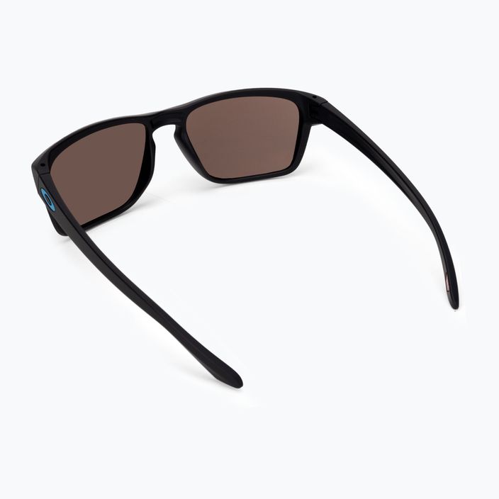 Okulary przeciwsłoneczne Oakley Sylas matte black/prizm deep water polarized 2