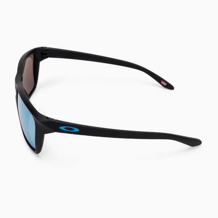 Okulary przeciwsłoneczne Oakley Sylas matte black/prizm deep water polarized 4