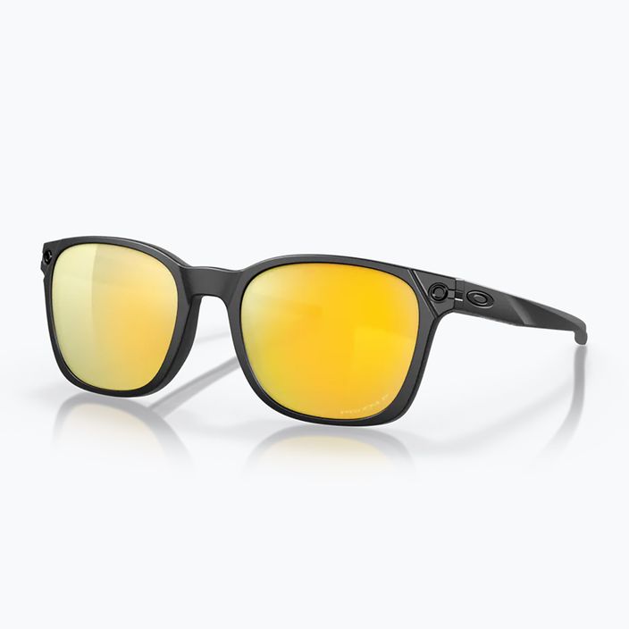 Okulary przeciwsłoneczne Oakley Ojector matte black/prizm 24k polarized 6