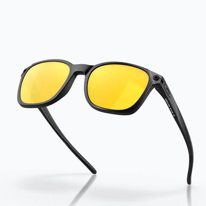 Okulary przeciwsłoneczne Oakley Ojector matte black/prizm 24k polarized 9