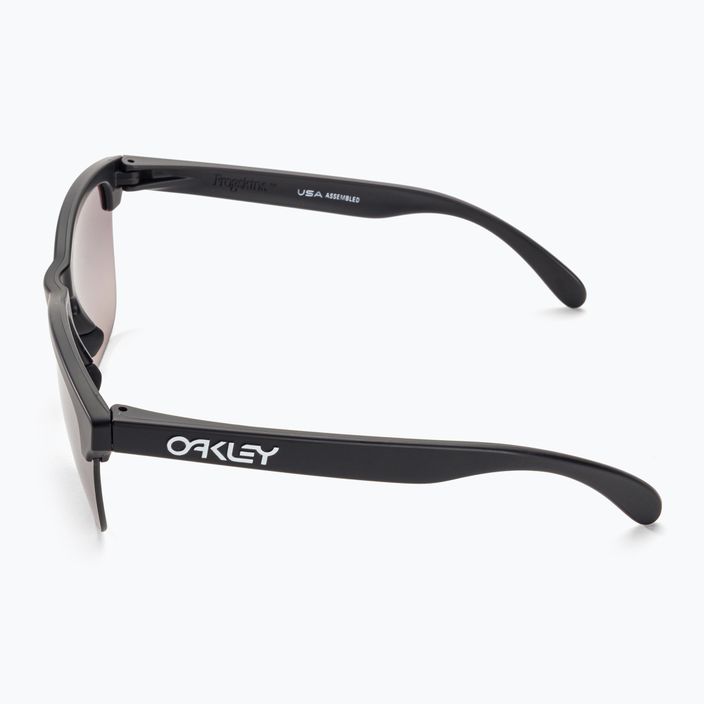 Okulary przeciwsłoneczne Oakley Frogskins Lite matte black/prizm grey gradient 4
