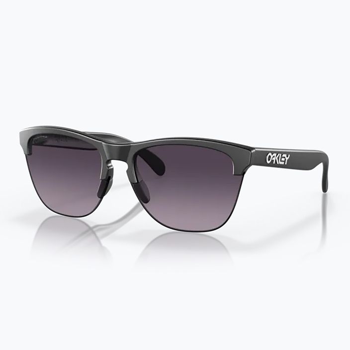 Okulary przeciwsłoneczne Oakley Frogskins Lite matte black/prizm grey gradient 5
