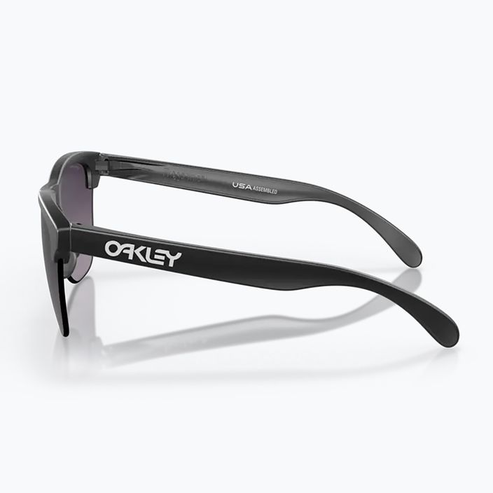 Okulary przeciwsłoneczne Oakley Frogskins Lite matte black/prizm grey gradient 7