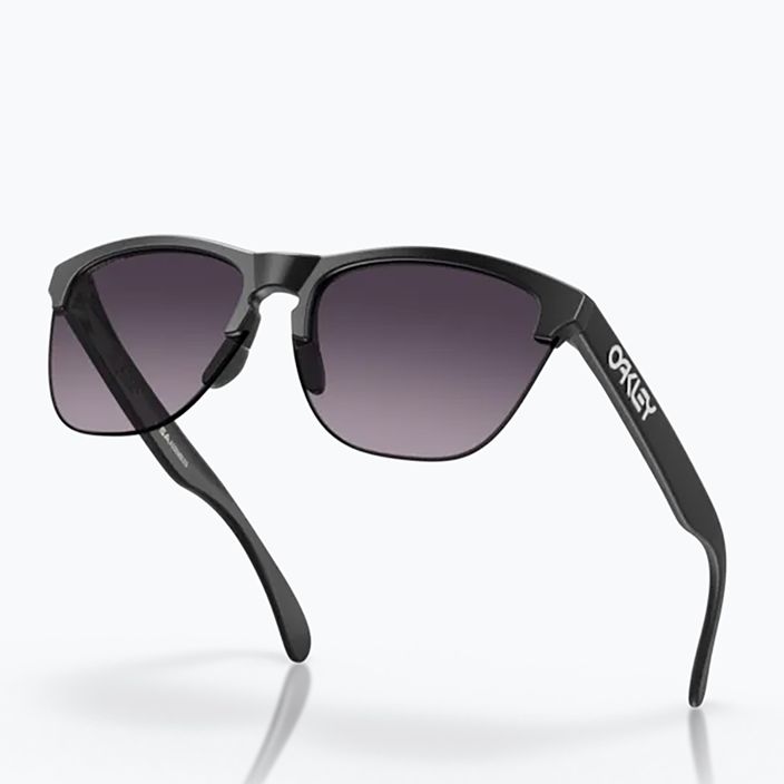 Okulary przeciwsłoneczne Oakley Frogskins Lite matte black/prizm grey gradient 8