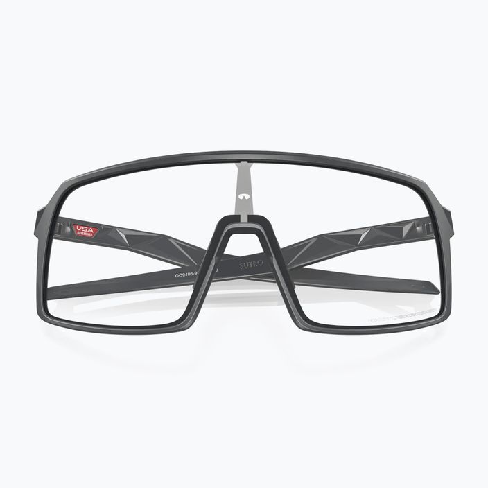 Okulary przeciwsłoneczne Oakley Sutro matte carbon/clear to black photochromic 9