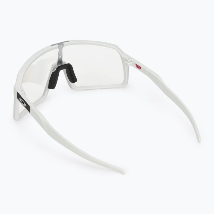 Okulary przeciwsłoneczne Oakley Sutro matte white/clear to black photochromic 2