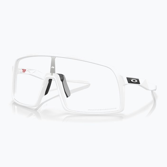 Okulary przeciwsłoneczne Oakley Sutro matte white/clear to black photochromic 6