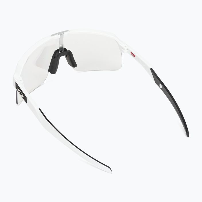 Okulary przeciwsłoneczne Oakley Sutro Lite matte white/clear to black photochromic 2