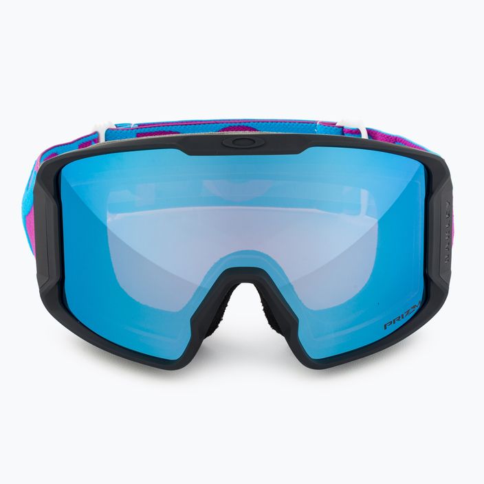 Gogle narciarskie Oakley Line Miner L b1b purple blue/prizm snow sapphire iridium 2