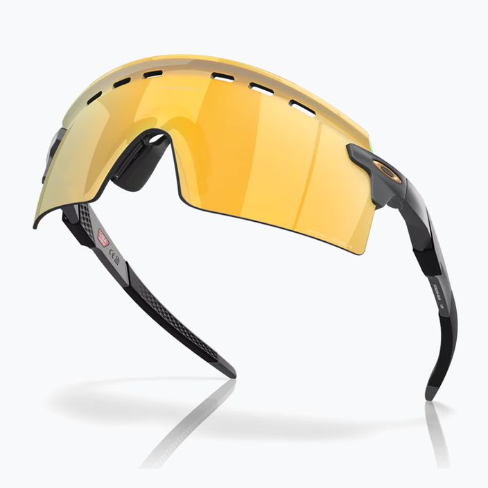 Okulary przeciwsłoneczne Oakley Encoder Strike Vented matte carbon/prizm 24k 4