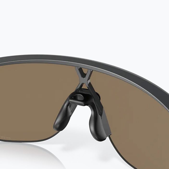 Okulary przeciwsłoneczne Oakley Corridor matte carbon/iridium 12