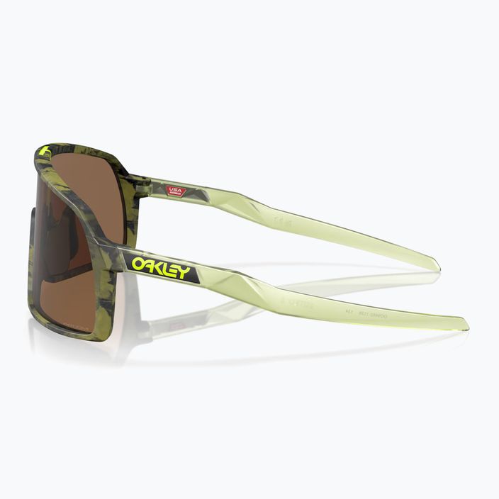 Okulary przeciwsłoneczne Oakley Sutro S matte fern/prizm bronze 3