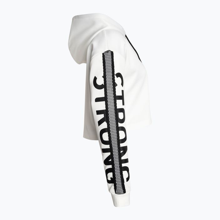 Bluza damska STRONG ID Branded Crop biała 8