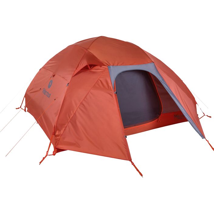 Namiot trekkingowy 4-osobowy Marmot Vapor 4P pomarańczowy 900818