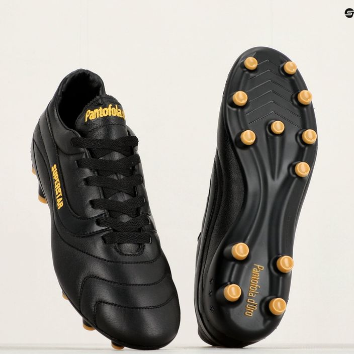 Buty piłkarskie męskie Pantofola d'Oro Superstar 2000 nero 12