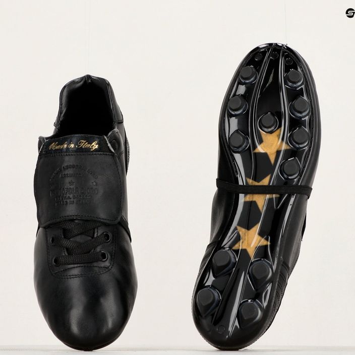 Buty piłkarskie męskie Pantofola d'Oro Lazzarini Tongue nero 12