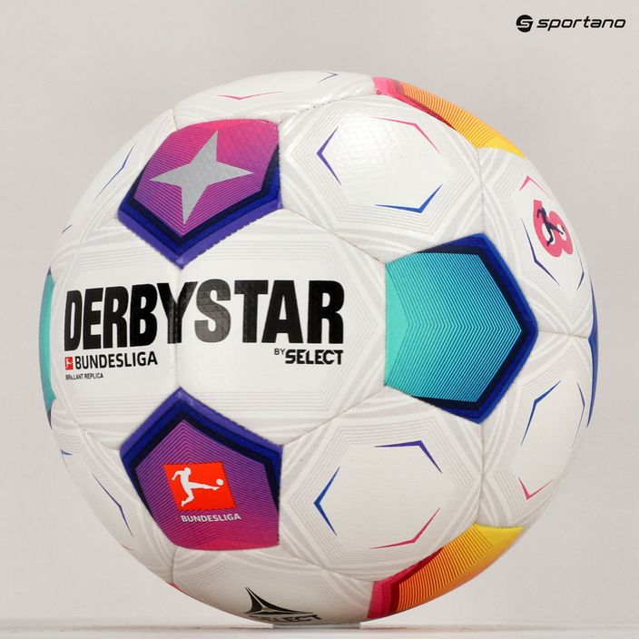 Piłka do piłki nożnej DERBYSTAR Bundesliga Brillant Replica v23 multicolor rozmiar 4 5