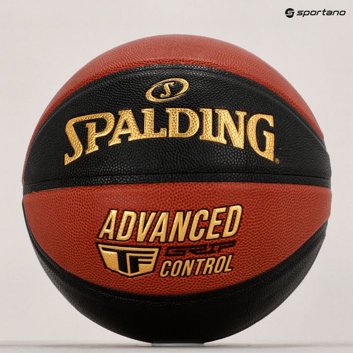 Piłka do koszykówki Spalding Advanced Grip Control pomarańczowa/czarna rozmiar 7 5