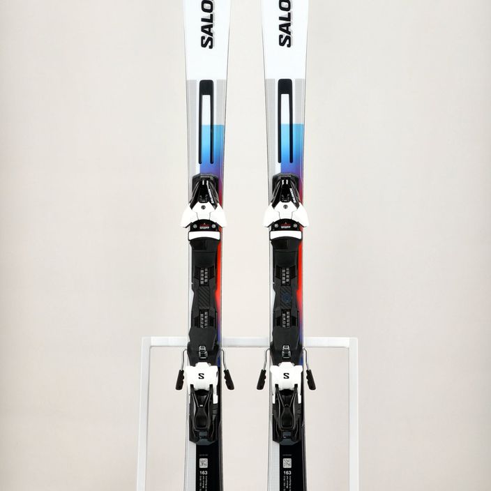Narty zjazdowe Salomon Addikt + wiązania Z12 GW white/black/pastel neon blue 13