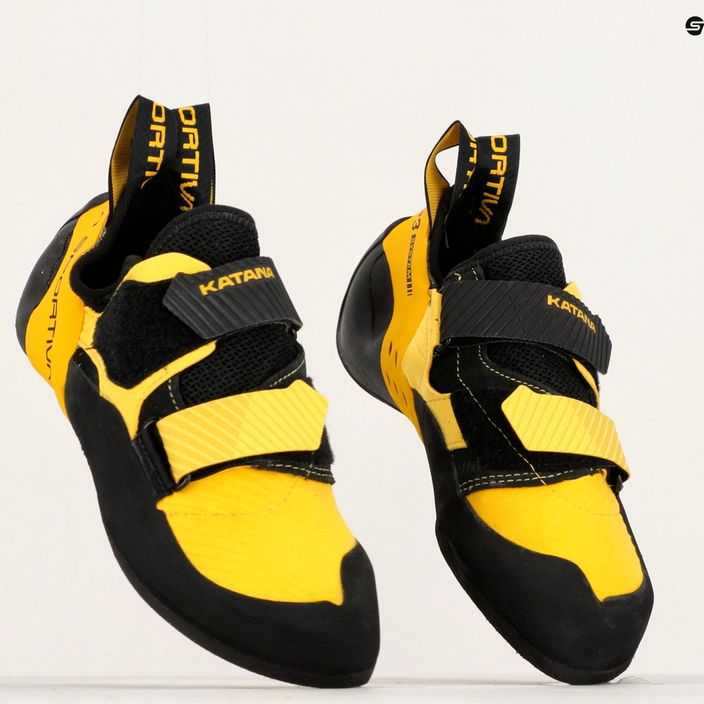 Buty wspinaczkowe męskie La Sportiva Katana yellow/black 12