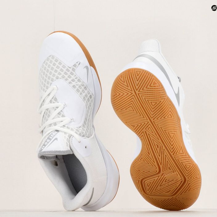 Buty do siatkówki Nike Zoom Hyperspeed Court SE white/metalic silver gum 8