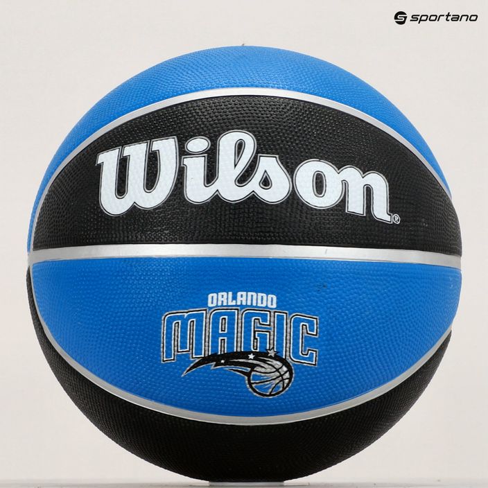 Piłka do koszykówki Wilson NBA Team Tribute Orlando Magic blue rozmiar 7 7
