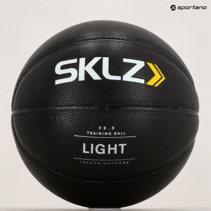 Piłka treningowa do koszykówki SKLZ Lightweight Control Basketball do treningu koszykówki czarna rozmiar 5 5