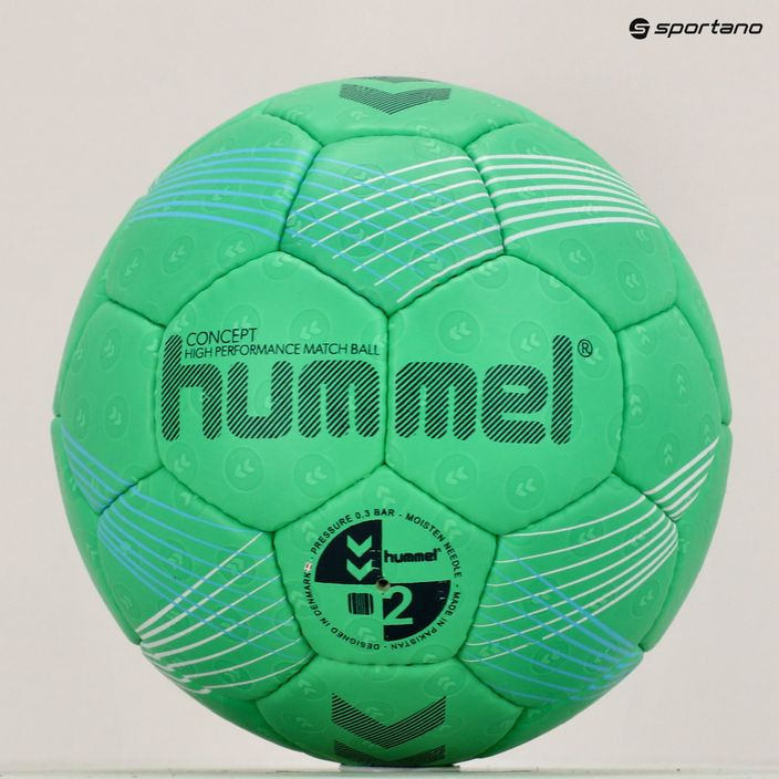 Piłka do piłki ręcznej Hummel Concept HB green/blue/white rozmiar 2 5