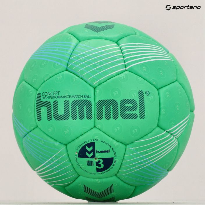 Piłka do piłki ręcznej Hummel Concept HB green/blue/white rozmiar 3 5