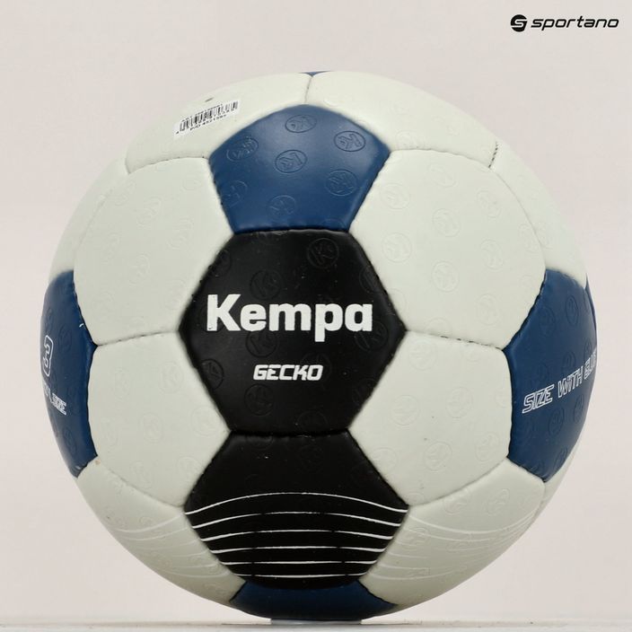 Piłka do piłki ręcznej Kempa Gecko szara/niebieska rozmiar 3 3