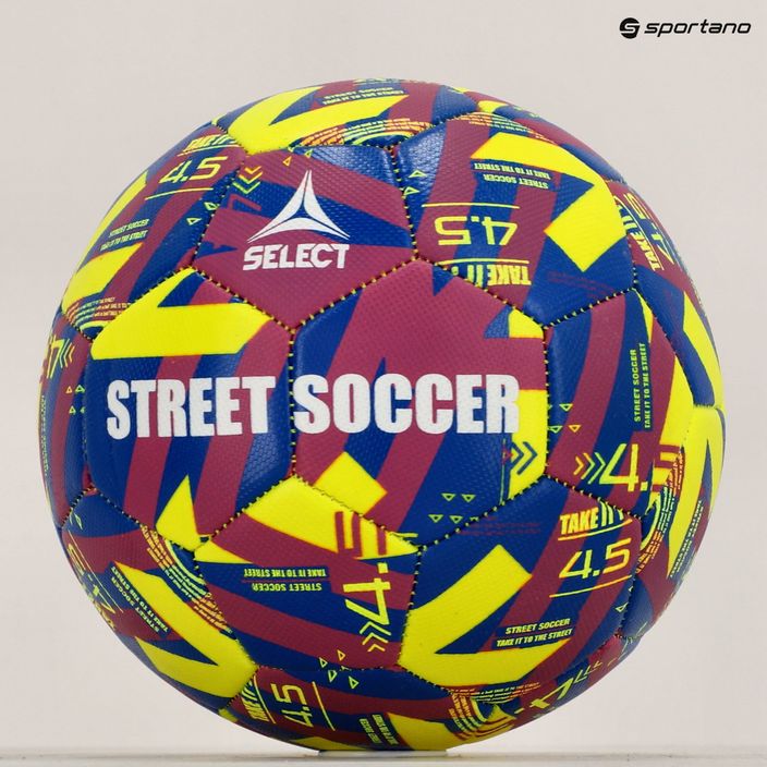 Piłka do piłki nożnej SELECT Street Soccer v23 yellow rozmiar 4.5 5