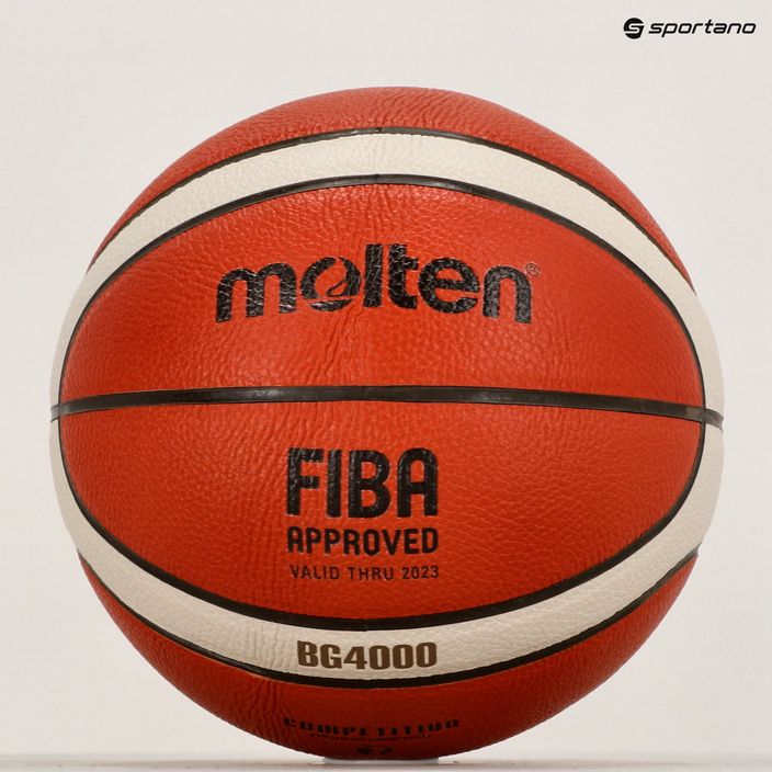 Piłka do koszykówki Molten B7G4000 FIBA pomarańczowa rozmiar 7 7