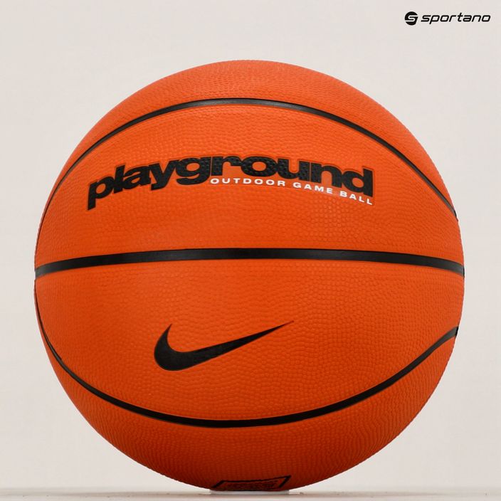 Piłka do koszykówki Nike Everyday Playground 8P Graphic Deflated amber/black rozmiar 5 5
