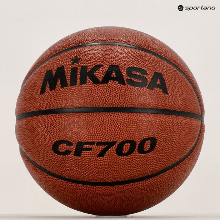 Piłka do koszykówki Mikasa CF 700 orange rozmiar 7 5