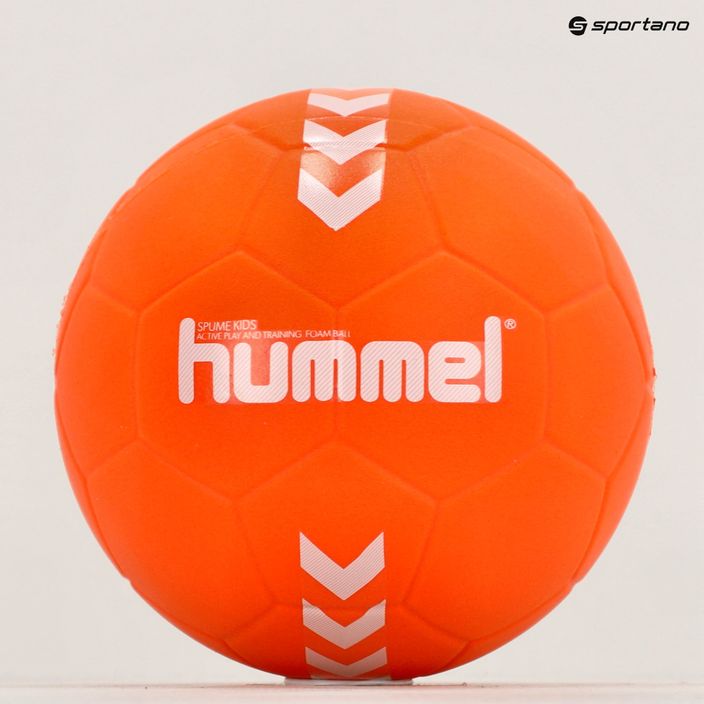 Piłka do piłki ręcznej Hummel Spume Kids orange/white rozmiar 0 5