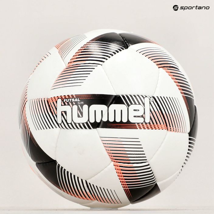 Piłka do piłki nożnej Hummel Futsal Elite FB white/black/red rozmiar 4 5