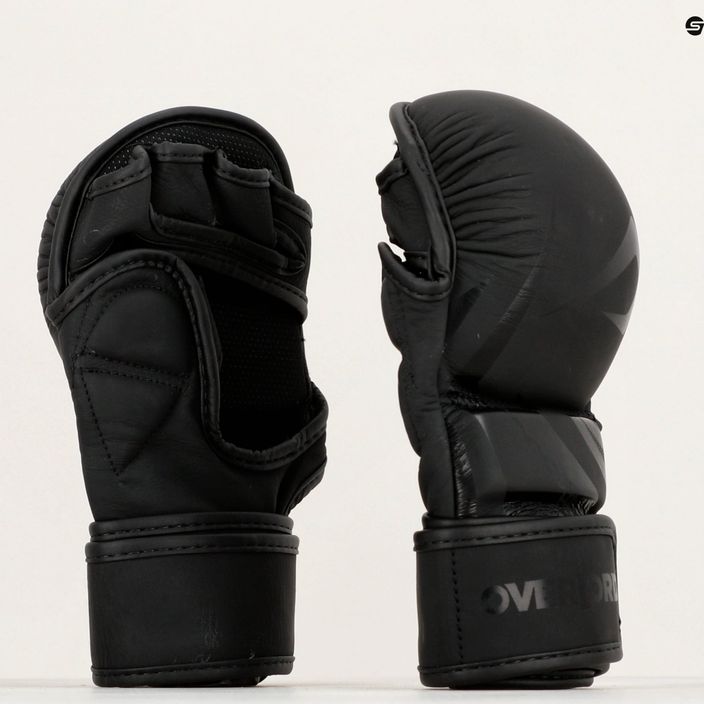 Rękawice grapplingowe Overlord Sparring MMA czarne 10