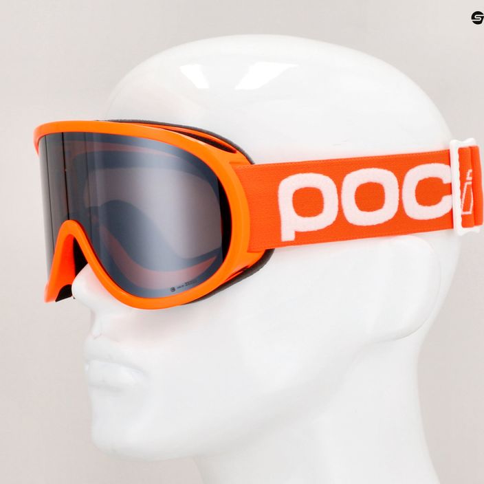 Gogle narciarskie dziecięce POC POCito Retina fluorescent orange/clarity pocito 10