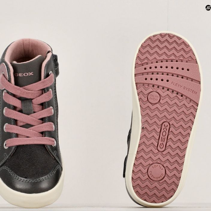 Buty dziecięce Geox Kilwi dark grey/dark pink 16
