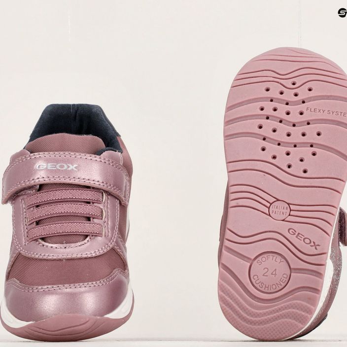Buty dziecięce Geox Rishon dark pink/navy 15