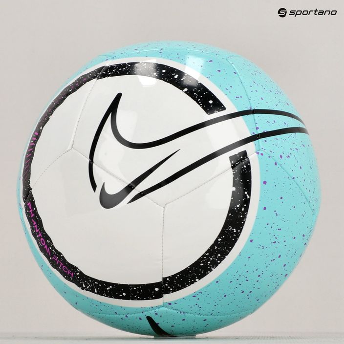 Piłka do piłki nożnej Nike Phantom HO23 hyper turquoise/white/fuchsia dream/black rozmiar 5 5