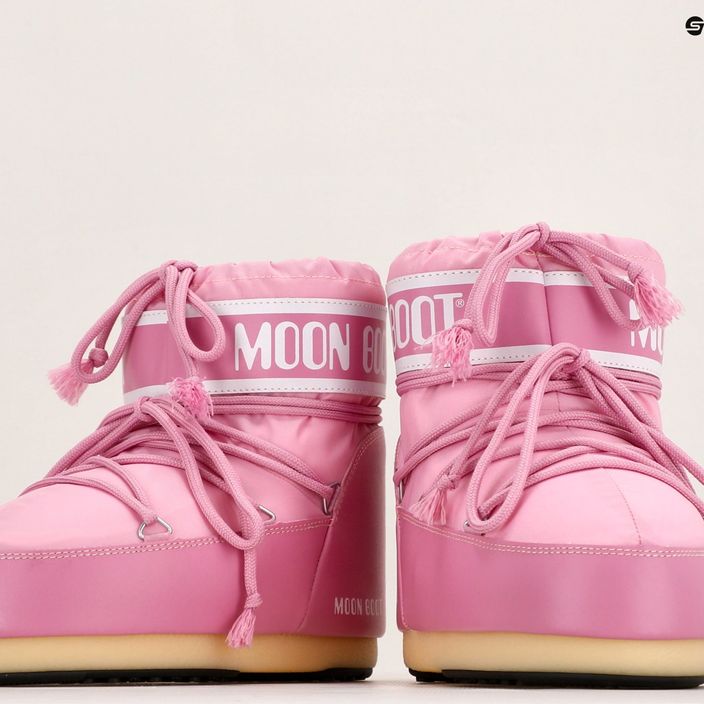Śniegowce damskie Moon Boot Icon Low Nylon pink 12