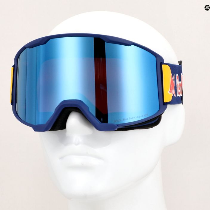 Gogle narciarskie Red Bull SPECT Solo dark blue/blue/purple/blue mirror 4