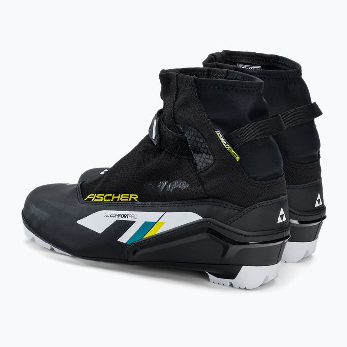 Buty do nart biegowych Fischer XC Comfort Pro black/yellow 3