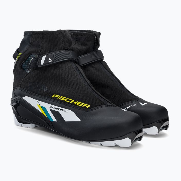 Buty do nart biegowych Fischer XC Comfort Pro black/yellow 4