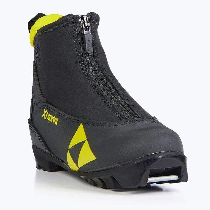 Buty do nart biegowych dziecięce Fischer XJ Sprint black/yellow 11